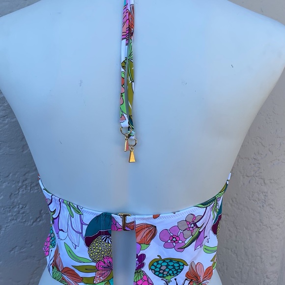Trina Turk Botanical Handkerchief Tankini floral - Picture 14 of 14